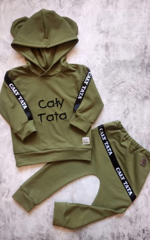 Dres oliwkowy Cały Tata