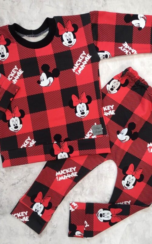 Dres Mickey & Minnie kratka