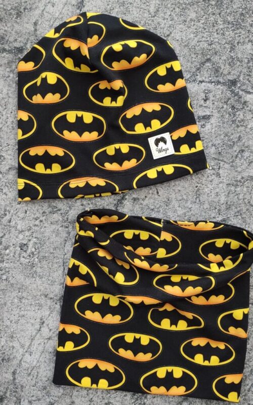 Czapka i komin Batman