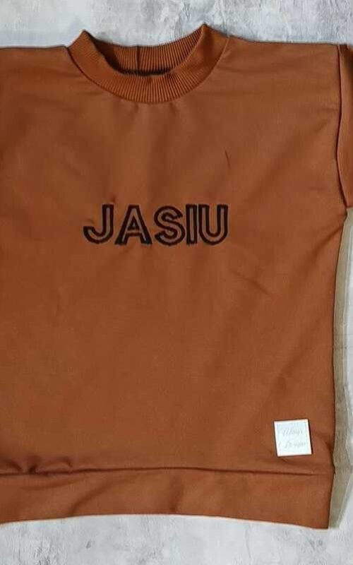 Bluza karmelowa z imieniem