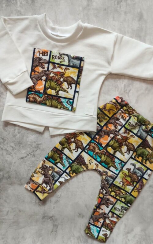 Dres Dinozaury komiks z ecru