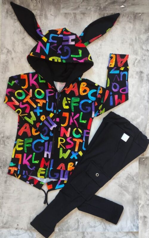 Dres Kolorowe litery