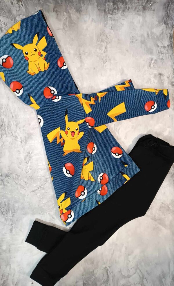 Dres Pikachu na jeans