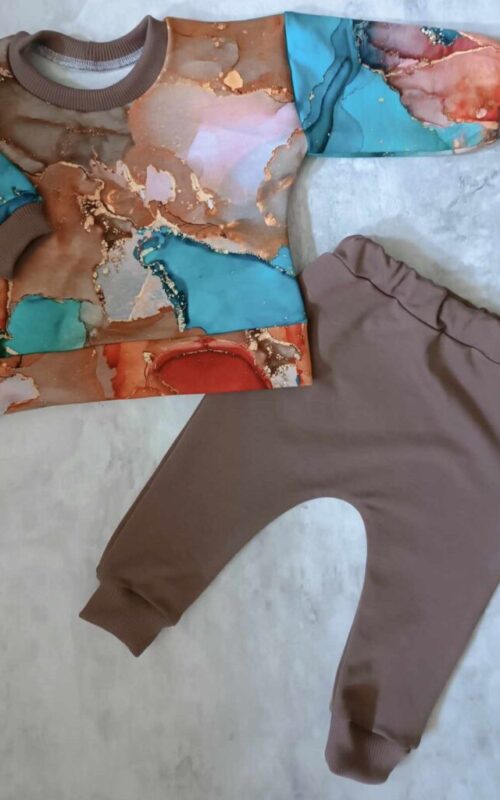 Dres Marmur z taupe