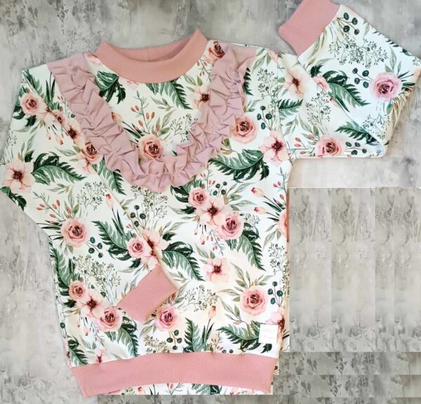 Bluza Garden z falbanką