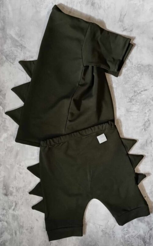 Komplet letni dino khaki