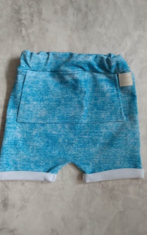 Krótkie spodenki jeans jasny z kieszonką