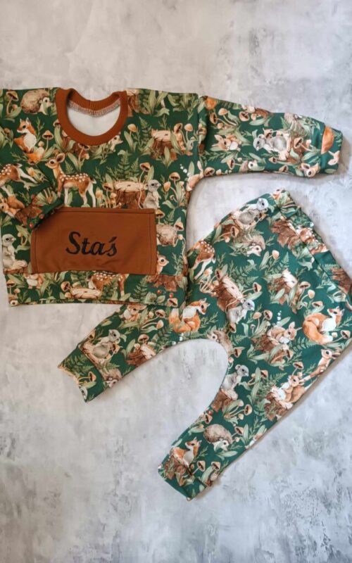 Dres Zwierzęta Lasu z imieniem