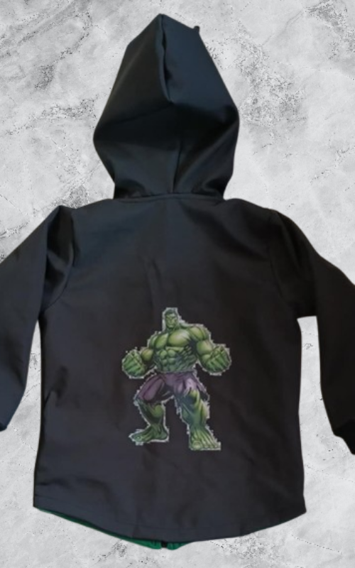 Kurtka softshell z naprasowanką Hulk