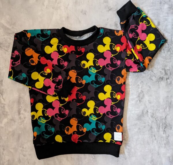 Bluza kolorowe myszki Miki