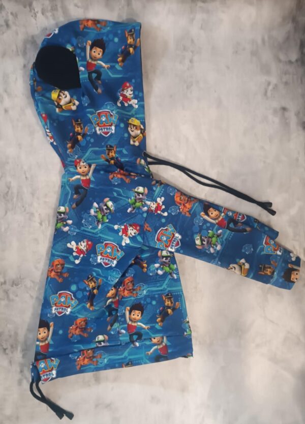 Bluza Psi Patrol niebieski na zamek miś