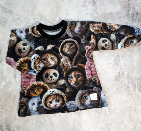 Bluza koty w sweterkach