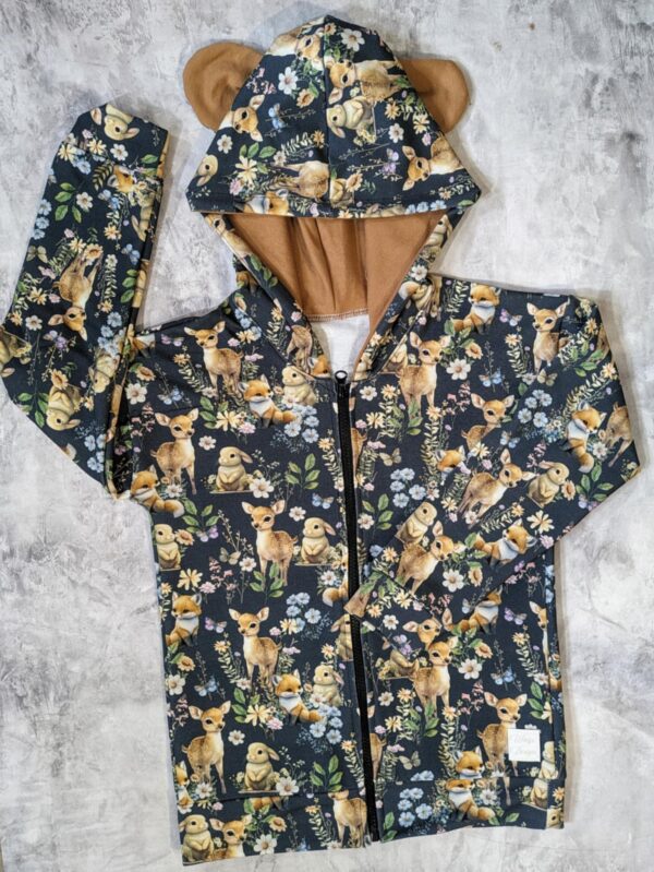 Bluza Leśne zwierzęta w nocy