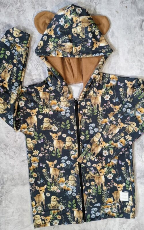 Bluza Leśne zwierzęta w nocy