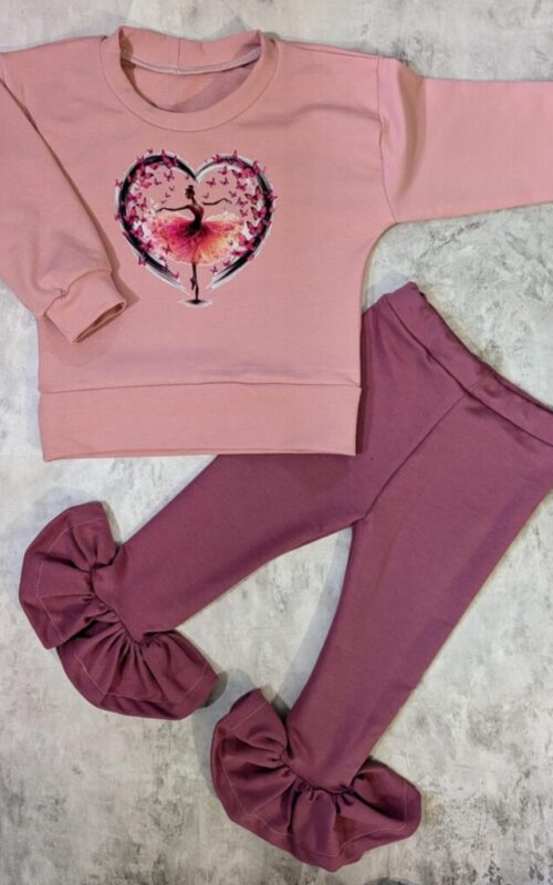 Dres Baletnica z falbankami