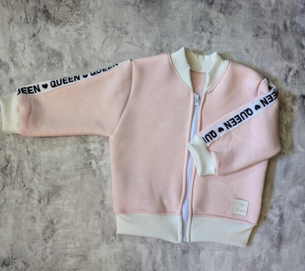 Bluza bomberka różowa QUEEN