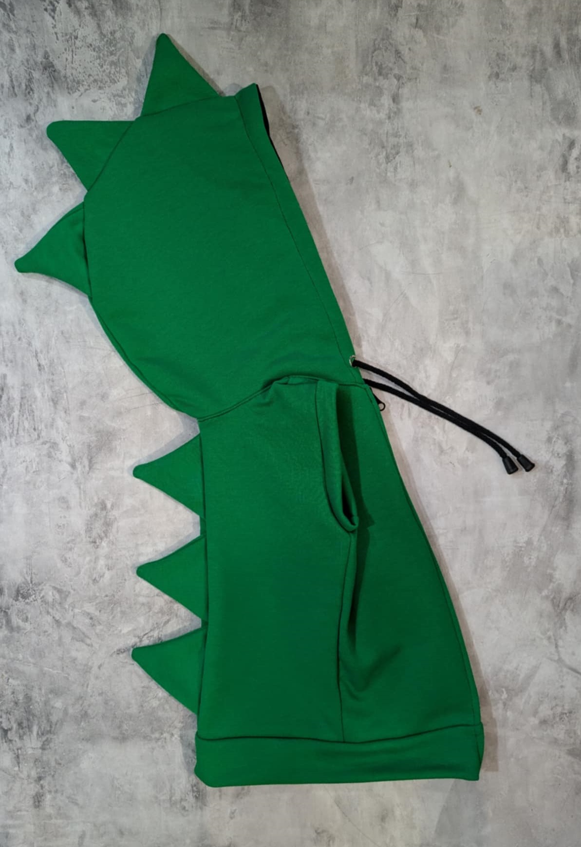 Bezrękawnik dino ciemno zielony