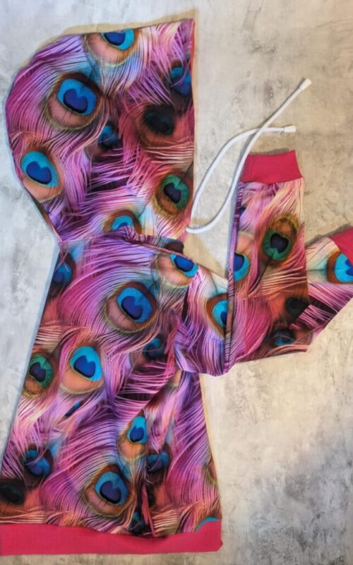 Bluza Pawie Pióra z fuksją