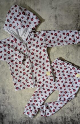 Dres Biedronki na ecru