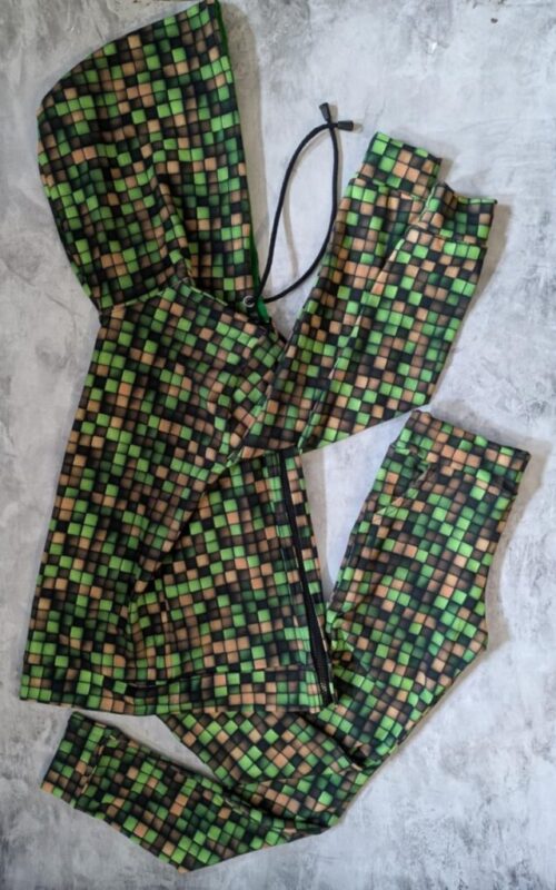 Dres zielone piksele