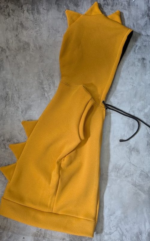 Bluza parka jasna musztarda