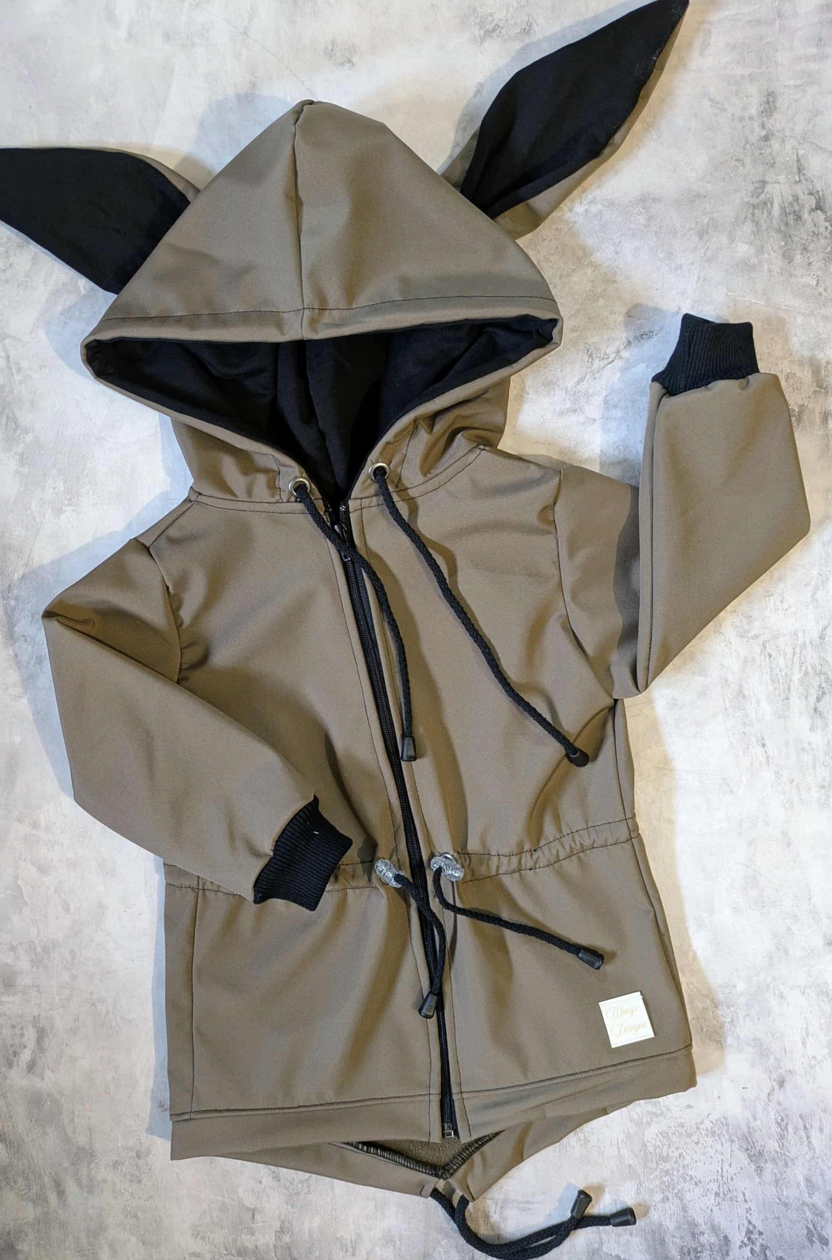 Kurtka parka softshell taupe