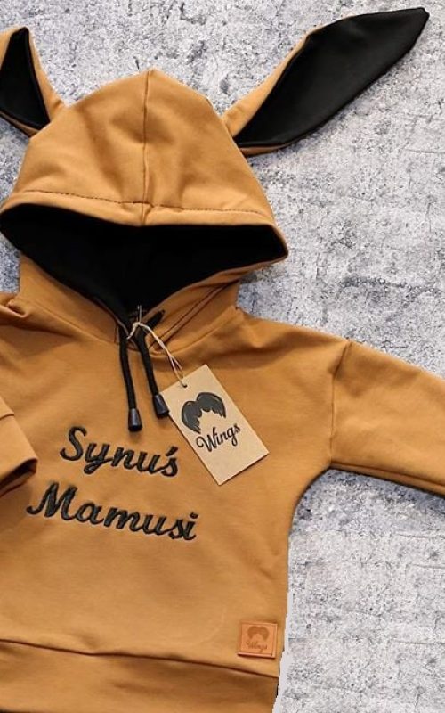 Bluza karmelowa Synuś Mamusi