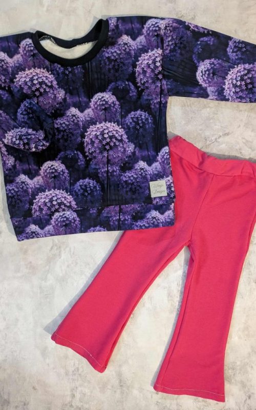 Dres Allium z różowymi spodniami