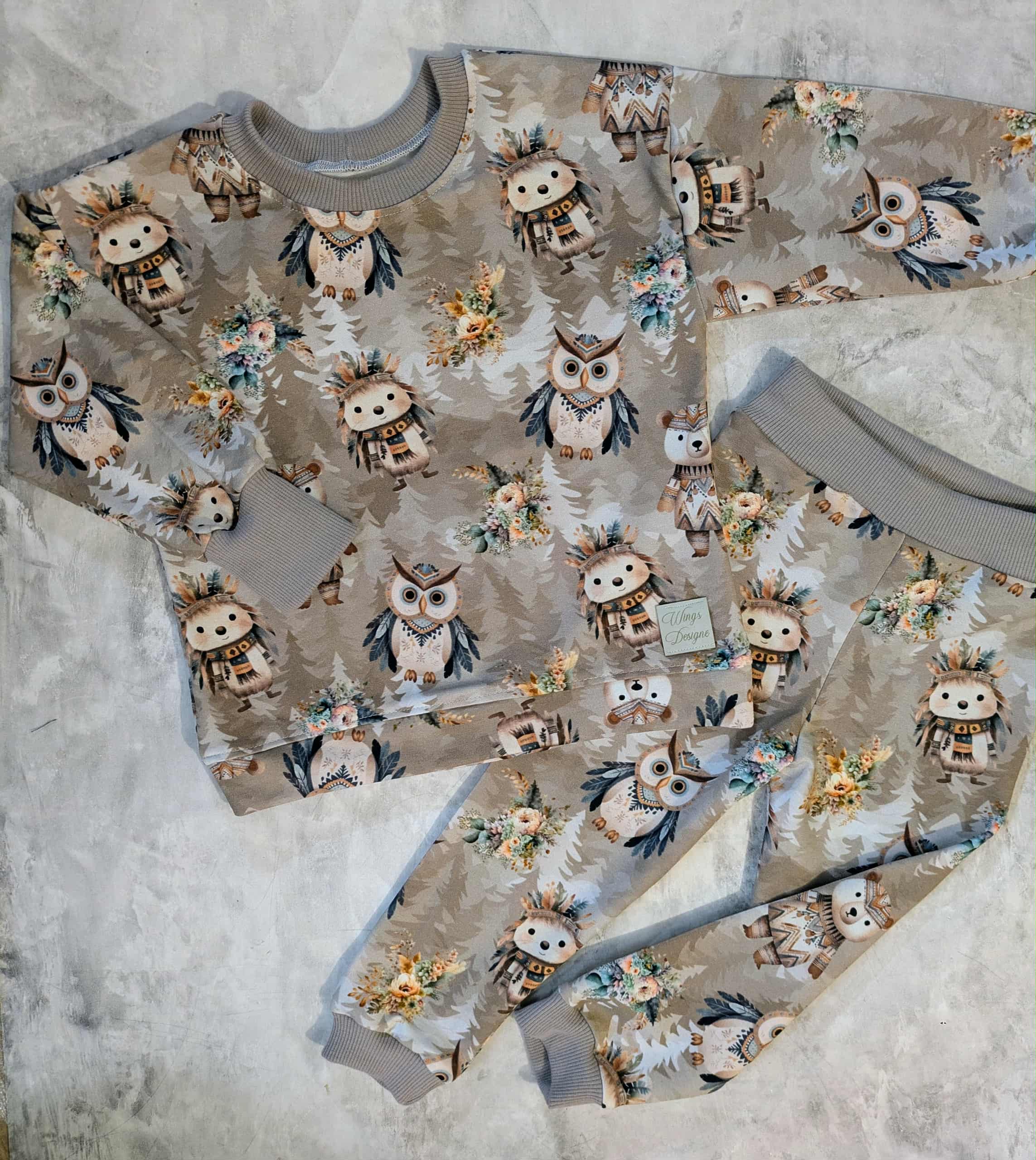 Dres Zwierzątka Boho