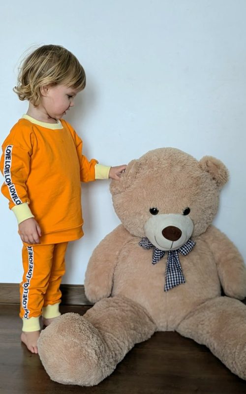 Dres pomarańczowy LOVE