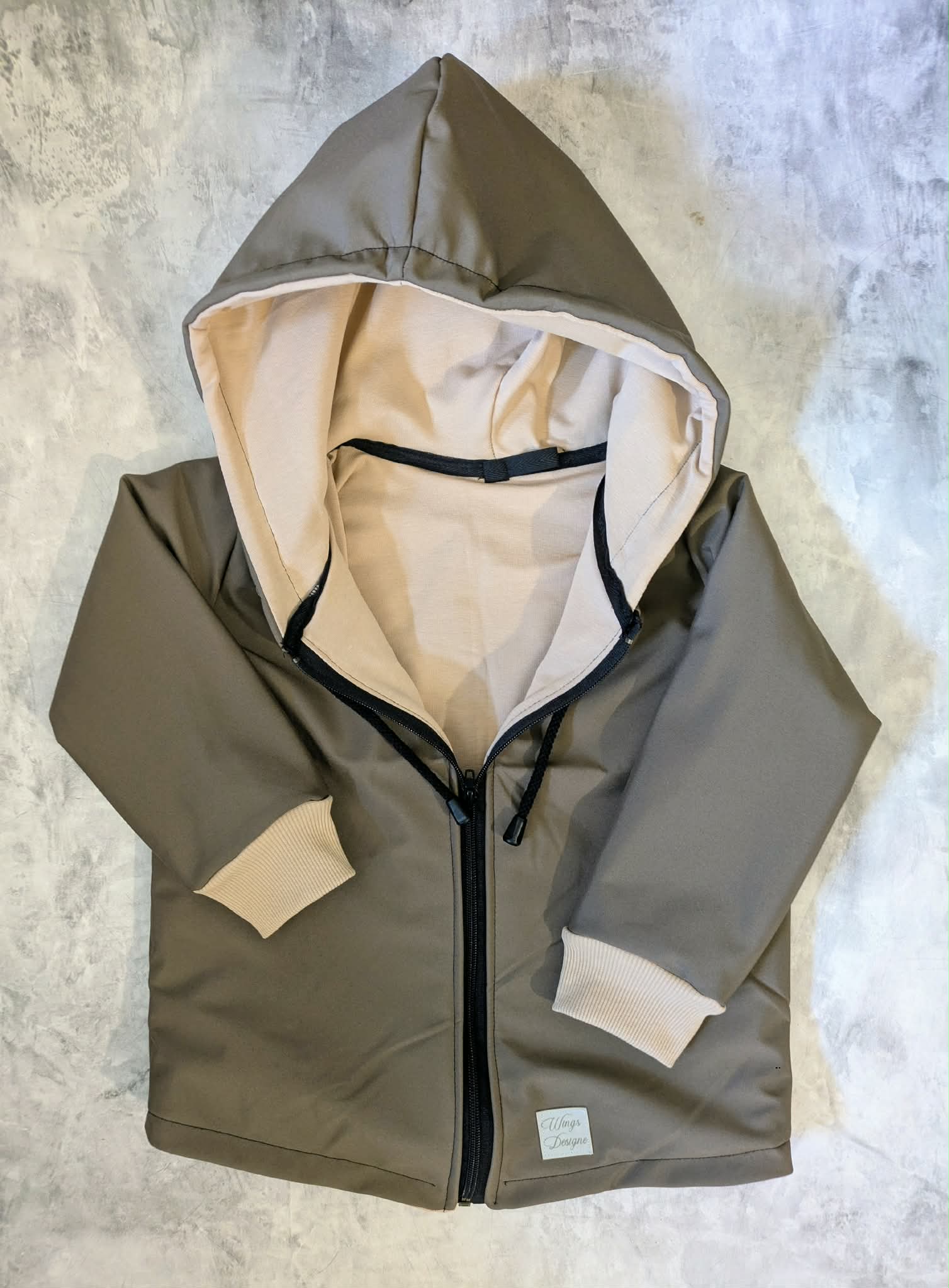 Kurtka softshell taupe
