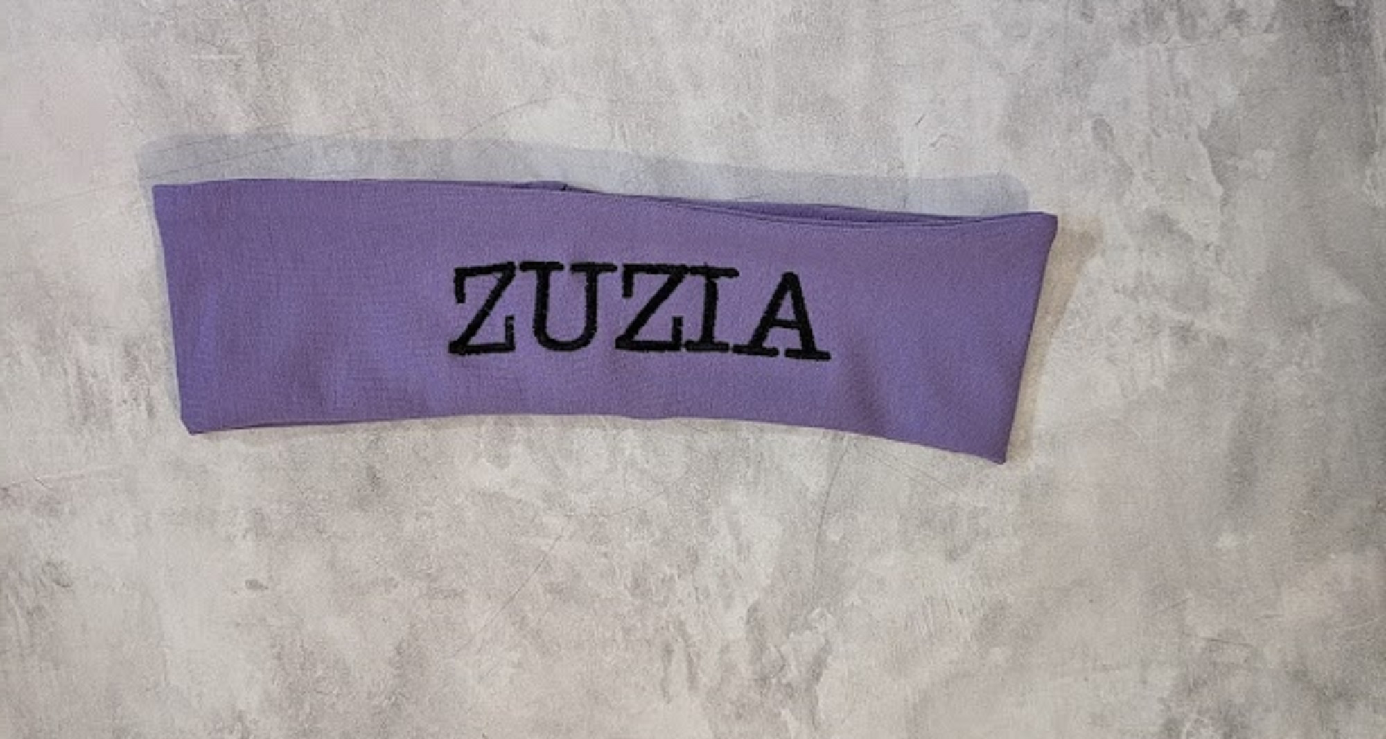 Opaska dla dziecka dowolny kolor z imieniem – handmade