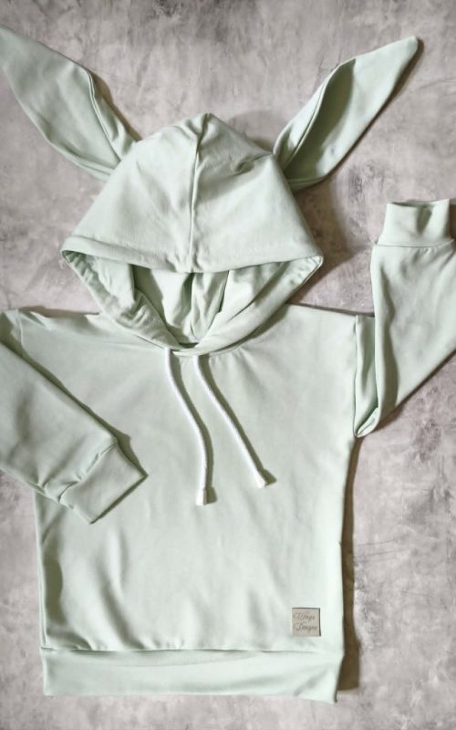 Bluza królik matcha